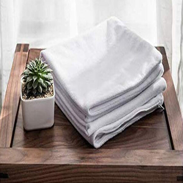 White Water Resistant Terry Cotton Pillow Protector - Image 2